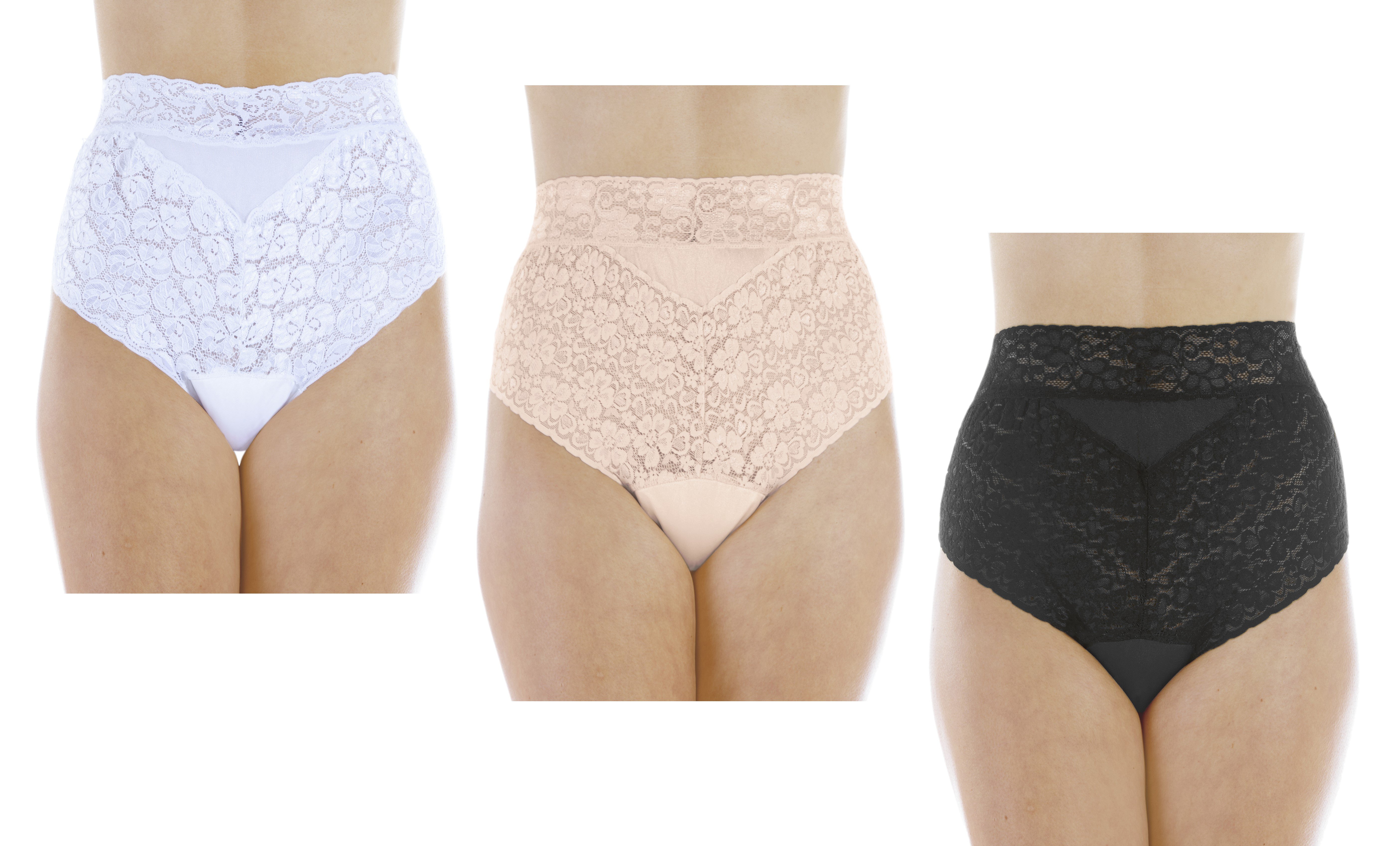 Lovely Lace Underwear in white, beige and black